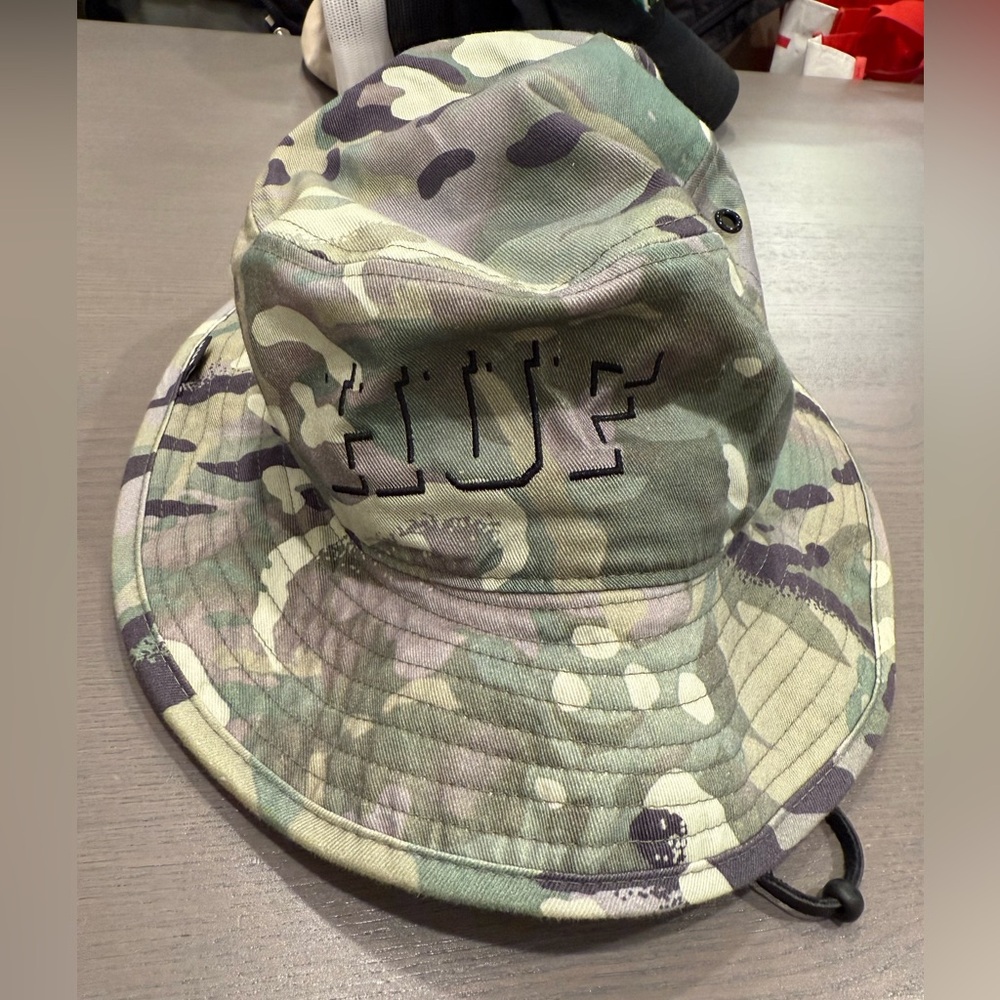 HUF Camo Bucket Hat, New